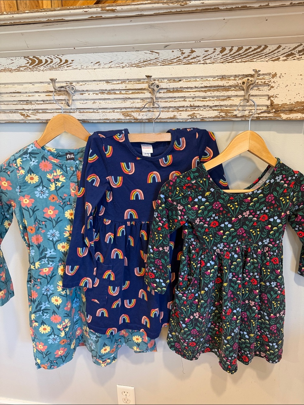 Hanna Andersson & Tea Dress Bundle Size 8